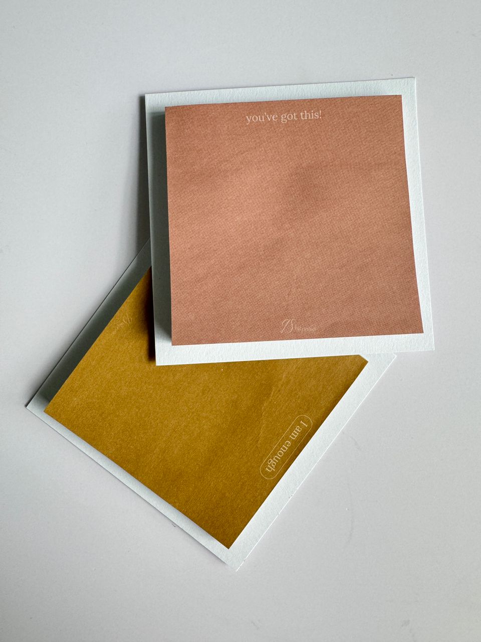 Affirmation Post-It Notes (Coral)